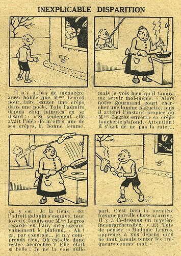Le Petit Illustré 1925 - n°1098 - Inexplicable disparition - 25 octobre 1925 - page 7