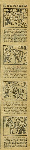 Le Petit Illustré 1928 - n°1253 - page 2 - Le truc de Cadichon - 14 octobre 1928