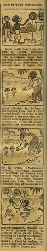 Cri-Cri 1928 - n°488 - page 2 - Les petits farceurs - 2 février 1928