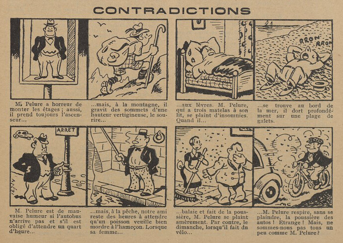 Guignol 1936 - n°38 - page 13 - Contradictions - 20 septembre 1936