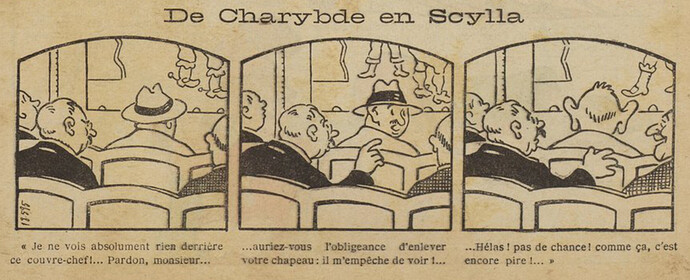 Guignol 1927 - n°81 - page 45 - De Charybde en Scylla - Juin 1927