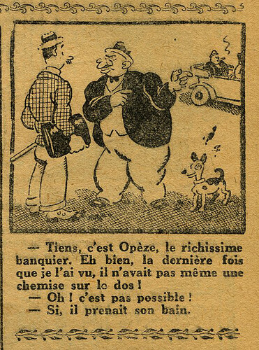 L'Epatant 1930 - n°1140 - page 7 - Dessin sans titre - 5 juin 1930