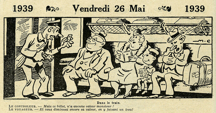 Almanach Vermot 1939 - 7 - Vendredi 26 mai 1939