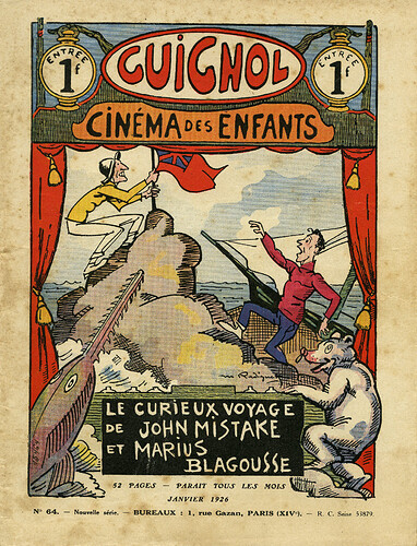 Guignol 1926 - n°64 - Janvier 1926 - couverture