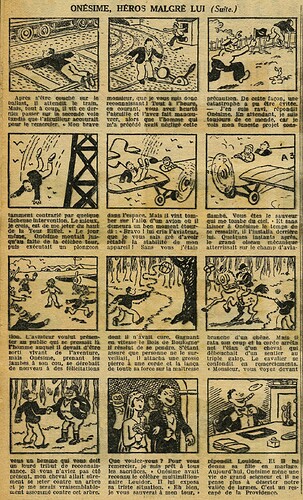 Le Petit Illustré 1932 - n°1471 - page 2 - Onésime héros malgré lui - 18 décembre 1932
