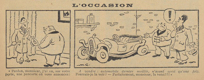 Guignol 1934 - n°16 - page 39 - L'occasion - 22 avril 1934