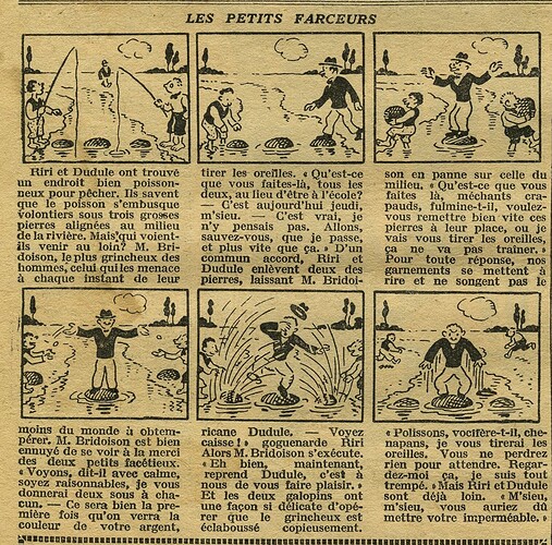 Cri-Cri 1928 - n°515 - page 4 - Les petits farceurs - 9 août 1928