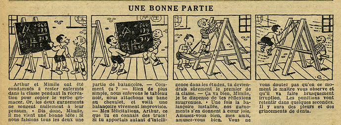 Le Petit Illustré 1933 - n°1488 - page 4 - Une bonne partie - 16 avril 1933