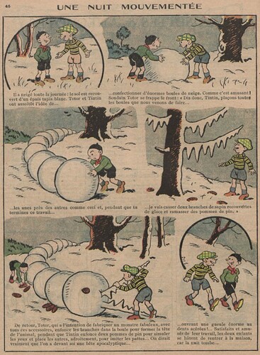 Guignol 1933 - n°235 - Une nuit mouvementée - 2 avril 1933 - page 46
