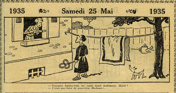 Almanach Vermot 1935 - 15 - Samedi 25 mai 1935
