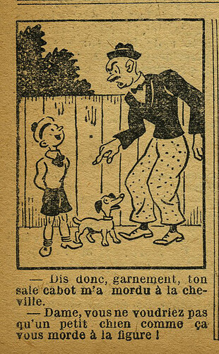 Le Petit Illustré 1930 - n°1348 - page 4 - Dessin sans titre - 10 août 1930