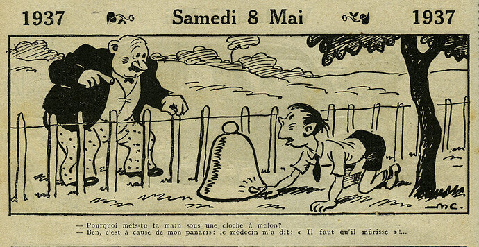 Almanach Vermot 1937 - 15 - Samedi 8 mai 1937