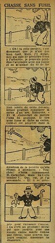 Le Petit Illustré 1930 - n°1362 - page 2 - Chasse sans fusil - 16 novembre 1930