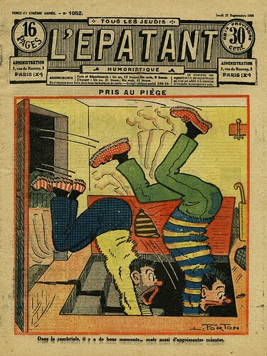 L'Epatant 1928 - n°1052 - 27 septembre 1928 - page 1
