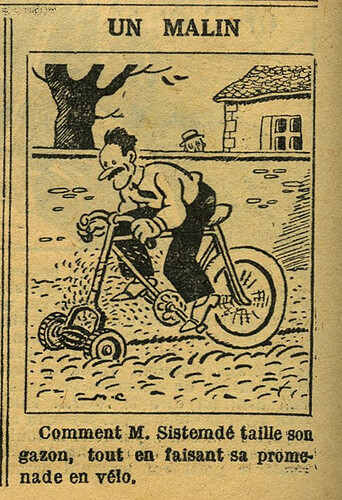 Le Petit Illustré 1932 - n°1442 - page 14 - Un malin - 29 mai 1932