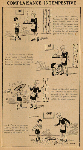 Almanach LISETTE 1933 - Complaisance intempestive