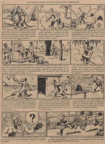 Guignol 1933 - n°252 - L'extraordinaire aventure de Nestor Courandair - 30 juillet 1933 - page 4