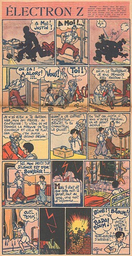 Coeurs Vaillants 1943 - n°44 - 31 octobre 1943 - Electron Z - page 1