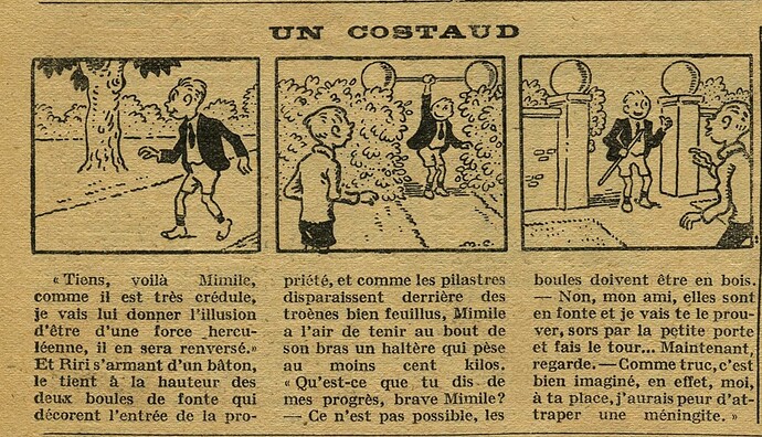 Cri-Cri 1927 - n°444 - page 4 - Un costaud - 31 mars 1927