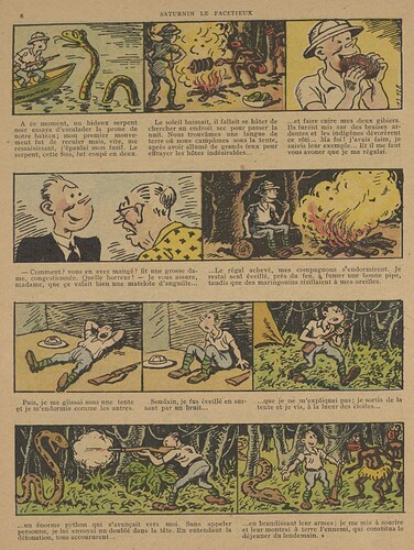 Guignol 1935 - n°10 - page 6 - Saturnin le facétieux - 10 mars 1935