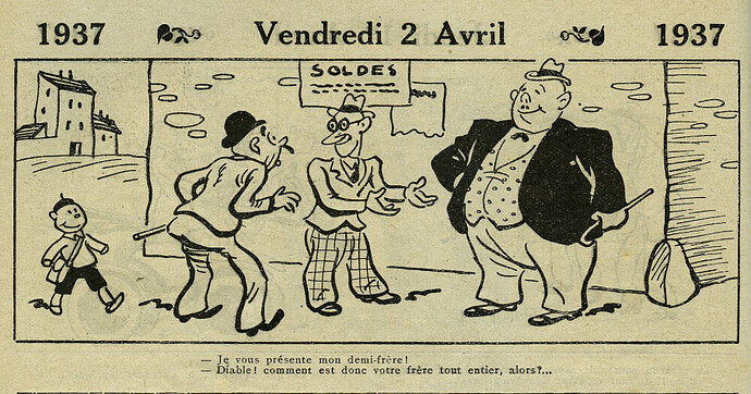 Almanach Vermot 1937 - 11 - Vendredi 2 avril 1937