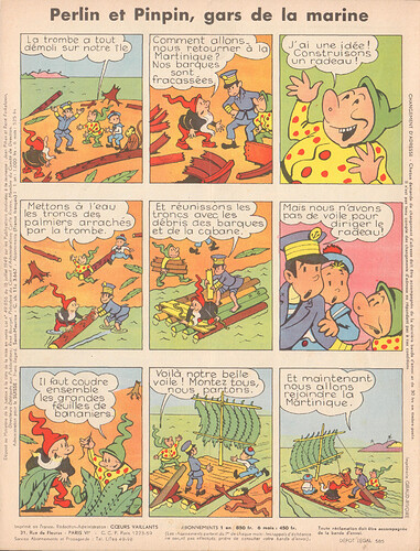 Perlin et Pinpin 1957 - n°38 - 22 septembre 1957 - page 8