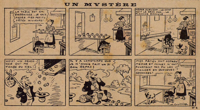 Lisette 1938 - n°4 - page 15 - Un mystère - 23 janvier 1938