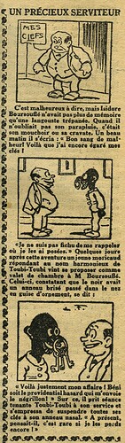L'Epatant 1929 - n°1069 - page 12 - Un précieux serviteur -24 janvier 1929