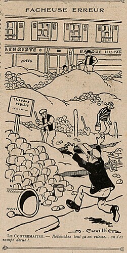Le Pêle-Mêle 1925 - n°71 - page 16 - Fâcheuse erreur - 28 juin 1925