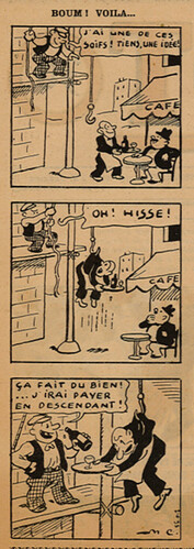 Pierrot 1937 - n°13 - page 2 - Boum ! Voila ... - 28 mars 1937