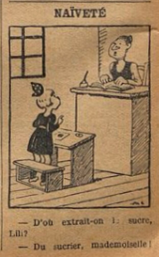 Fillette 1935 - n°1400 - page 6 - Naïveté -20 janvier 1935