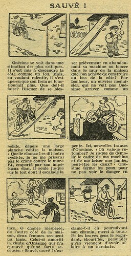 Cri-Cri 1930 - n°610 - page 14 - Sauvé ! - 6 juin 1930