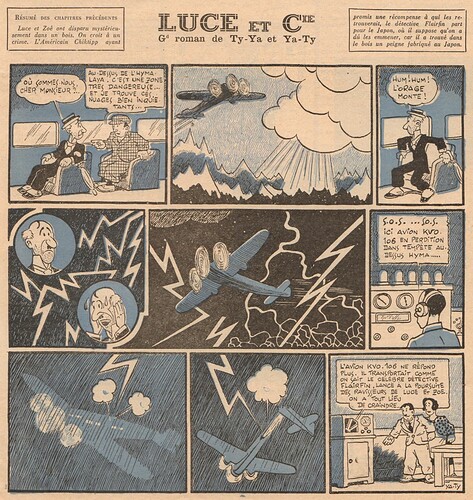Ames Vaillantes 1938 - n°1 - page 1 - Lucie et Cie - 6 janvier 1938
