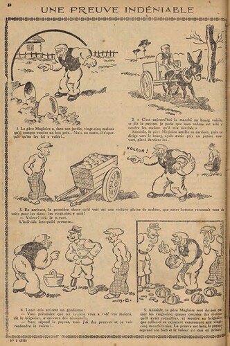 Pierrot 1930 - n°3 - page 10 - Une preuve indéniable - 19 janvier 1930