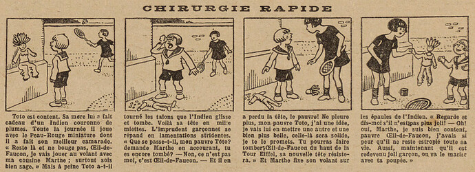 Fillette 1927 - n°1019 - page 6 - Chirurgie rapide - 2 octobre 1927