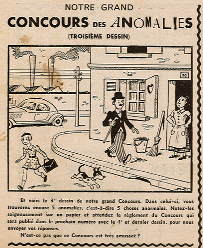 Ames Vaillantes 1938 - n°21 - page 6 - Grand Concours des Anomalies (3) - 26 mai 1938