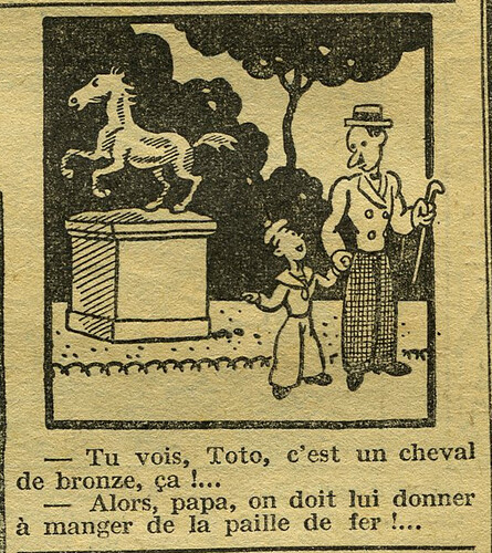 Cri-Cri 1931 - n°652 - page 15 - Dessin sans titre - 26 mars 1931