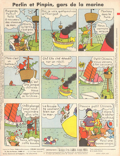 Perlin et Pinpin 1958 - n°9 - 2 mars 1958 - page 8