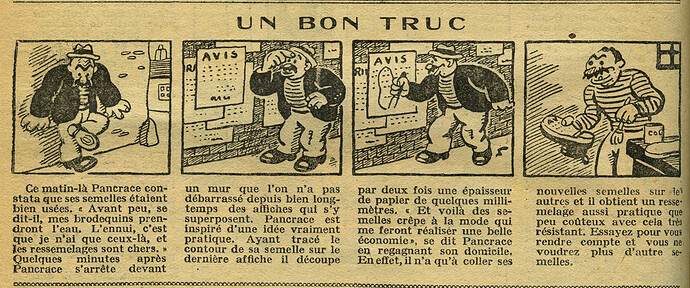 Cri-Cri 1931 - n°672 - page 4 - Un bon truc - 13 août 1931