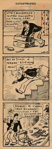 Pierrot 1935 - n°32 - page 2 - Catastrophe - 11 août 1935