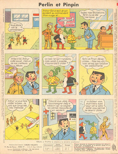Perlin et Pinpin n°23 du jeudi 4 juin 1964