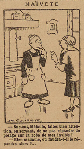 Fillette 1927 - n°991 - page 6 - Naïveté - 20 mars 1927