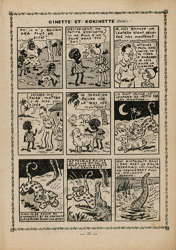 Almanach Fillette 1939 - Ginette et Kokinette - page 33