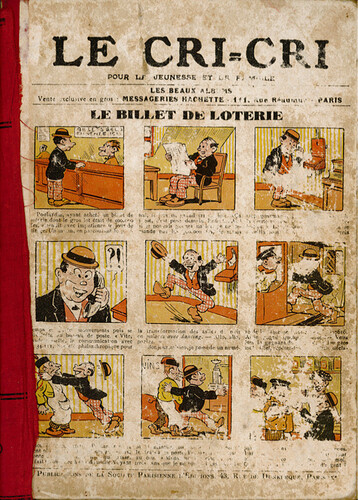 Cri-Cri 1932 - Album - Le billet de loterie - couverture