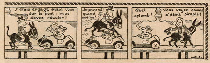 Coeurs Vaillants 1937 - n°13 - page 2 - Histoire sans titre - 28 mars 1937