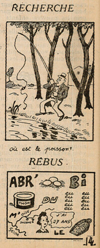 Ames Vaillantes 1939 - n°3 - page 6 - Recherche et Rébus - 19 janvier 1939