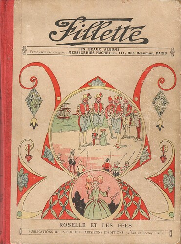Fillette 1928 - Album - Roselle et les fées - couverture
