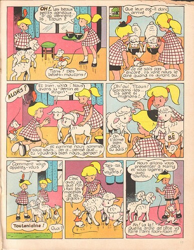 Titounet et Titounette - n°1 - Dans la forêt d'Automne - 3e trim 1958 - page 17