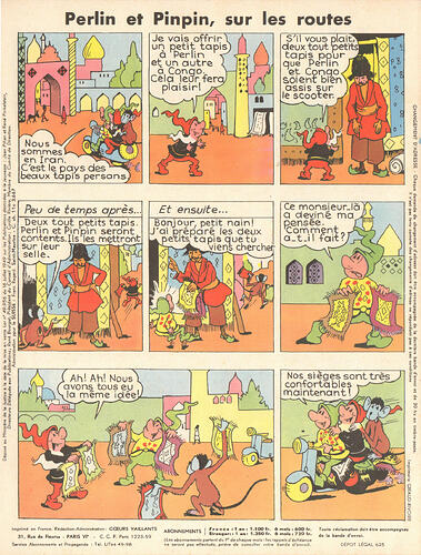 Perlin et Pinpin 1958 - n°38 - 21 septembre 1958 - page 8