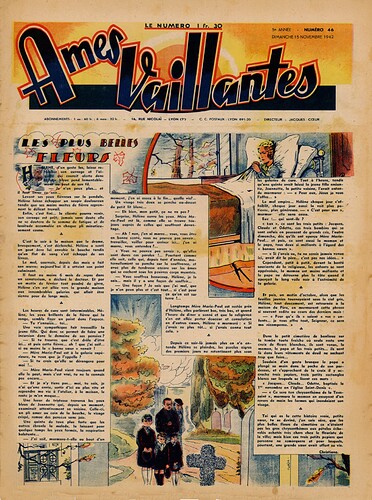Ames Vaillantes 1942 - n°46 - 15 novembre 1942 - page 1